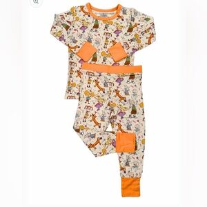 NWT SAS BAMBOO Rugrats Bamboo Long Sleeve Pj Set 4t 90s theme
